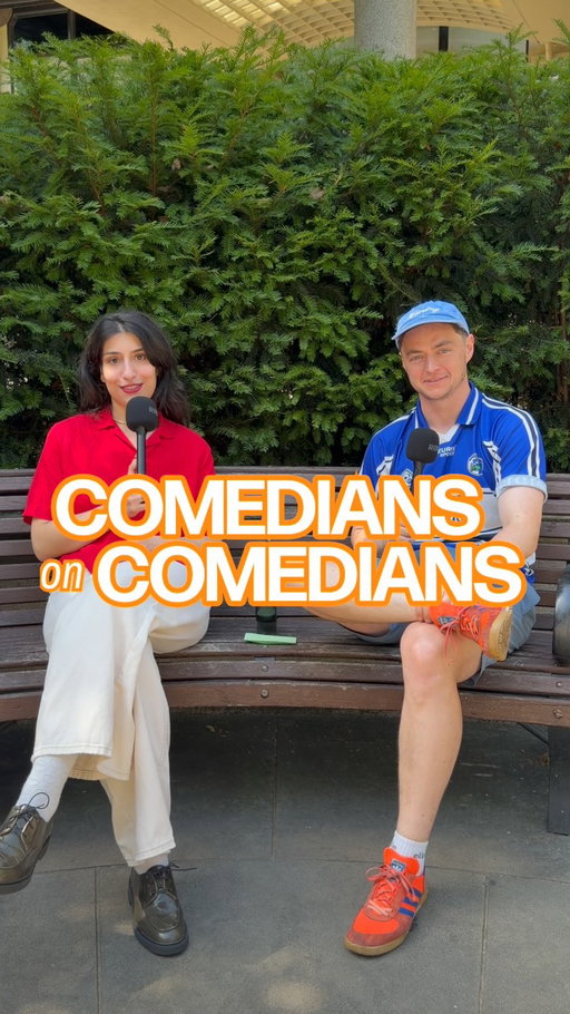 @abcelya and @tomtowellingcomedy talk pigeons, French comedians and Bob Geldof in Comedians on Comedians ✨

🌆 Celya AB: We Must Stop Meeting Like This - 4-30 Aug, Monkey Barrel 1
🧶 Tom Towelling Teaches You to Knit - 5-30 Aug, Pleasance Attic