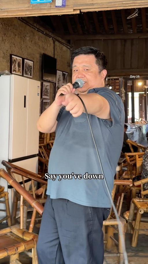 Singing and dancing at the same time is already a challenge for me… but taking on Chris Brown’s “Gimme That”? That’s a whole different workout. 😮‍💨
