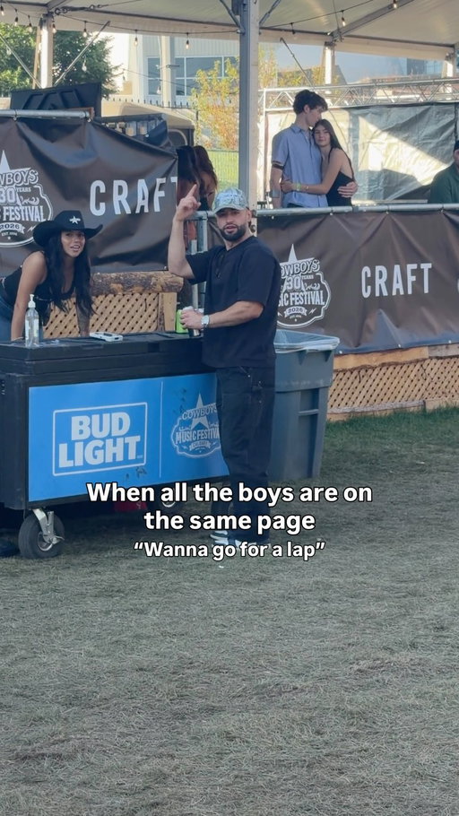 Just trying to get our steps in. 
.
.
#comedy #calgarystampede #yyc #pov
