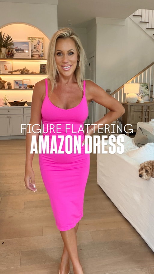 Comment ME and I will DM you the link to this dress that is so good I bought in multiple colors! #datenightoutfit #amazonfashion #amazonfind #amazonfashionfinds #summerdress