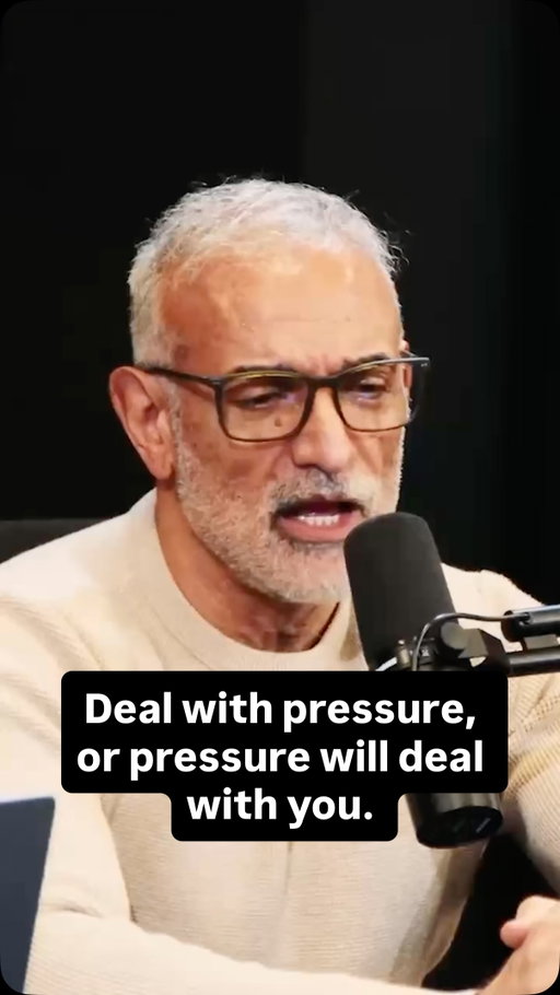 Pressure gives you two choices. You can attack and manage it, or you can allow it to become stress, an uninvited guest that never leaves.