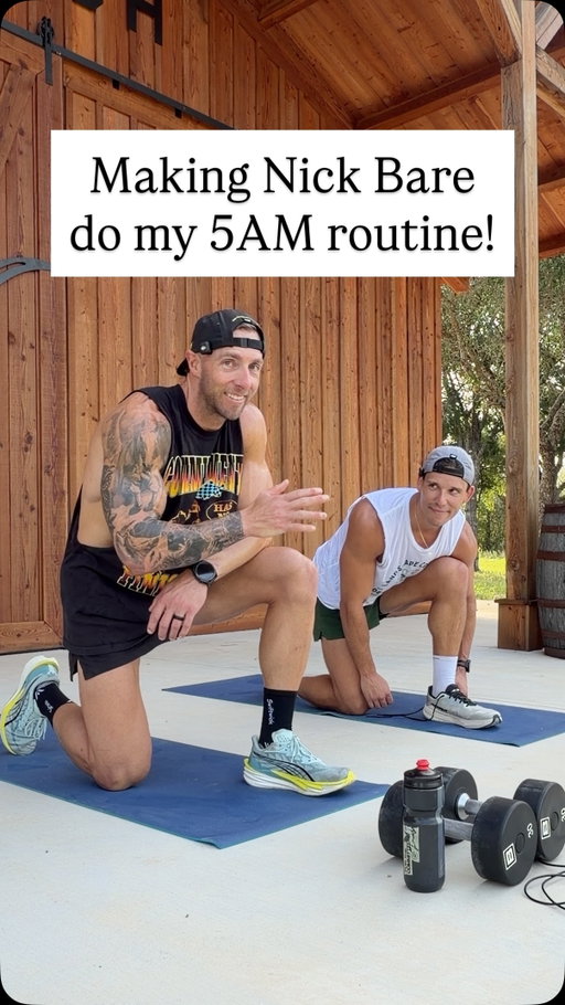 Making @nickbarefitness do my morning routine!

Follow @good.reps.show for more fun workout interviews coming soon!