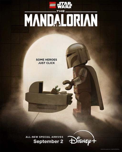 Two unlikely heroes click together.

LEGO Star Wars: The Mandalorian, an all-new special, streams September 2 only on @disneyplus.