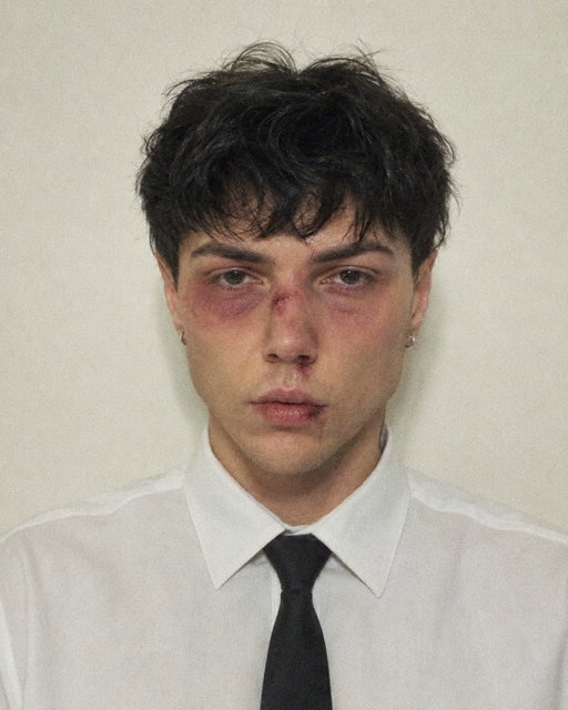 did it make you feel good when you left me this way?
(sfx makeup)