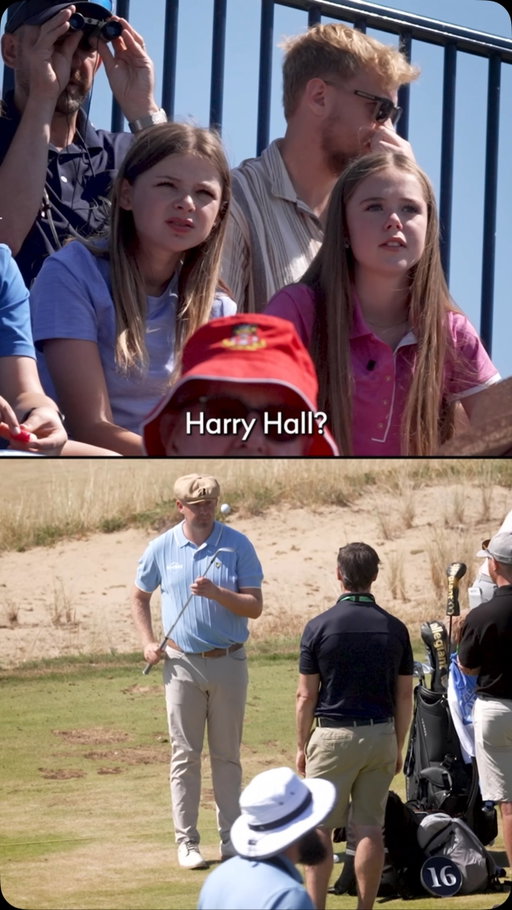 Caught on the links. 

The best conversations on the range aren’t always between the players.