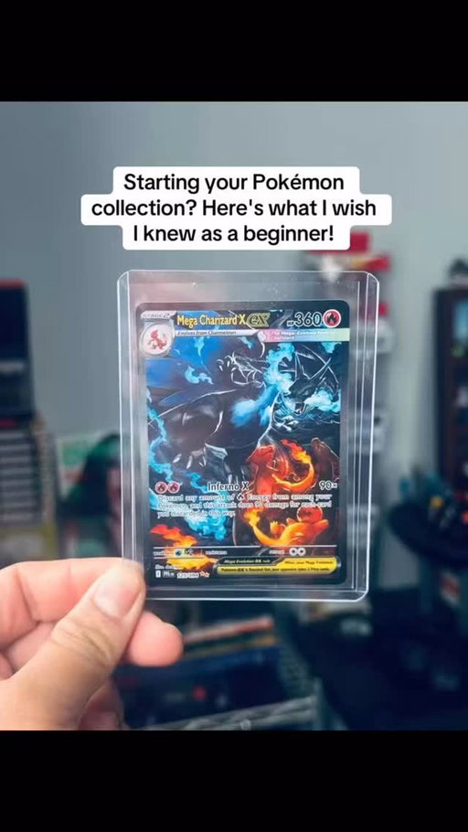 Starting a Pokémon card collection? Don’t miss these essential beginner tips! #reels #pokemon #pokemoncards #pokemoncollector #ad