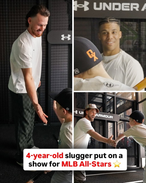 Way’s giving THEM hitting lessons, actually 😆