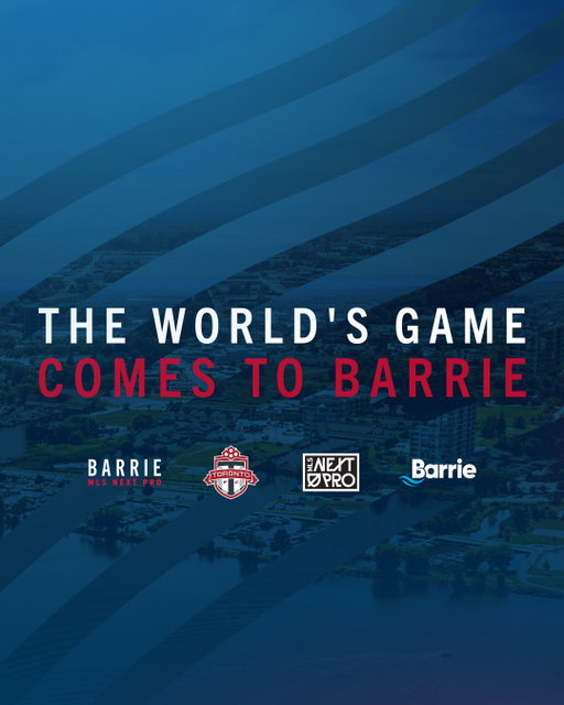 MLS NEXT Pro is coming to Barrie 🇨🇦

Through a new landmark partnership with @mlsepr, @torontofcii will relocate to a brand-new, soccer-specific stadium in downtown @citybarrie, ON in 2028— representing one of the most significant infrastructure projects in recent Canadian soccer history!