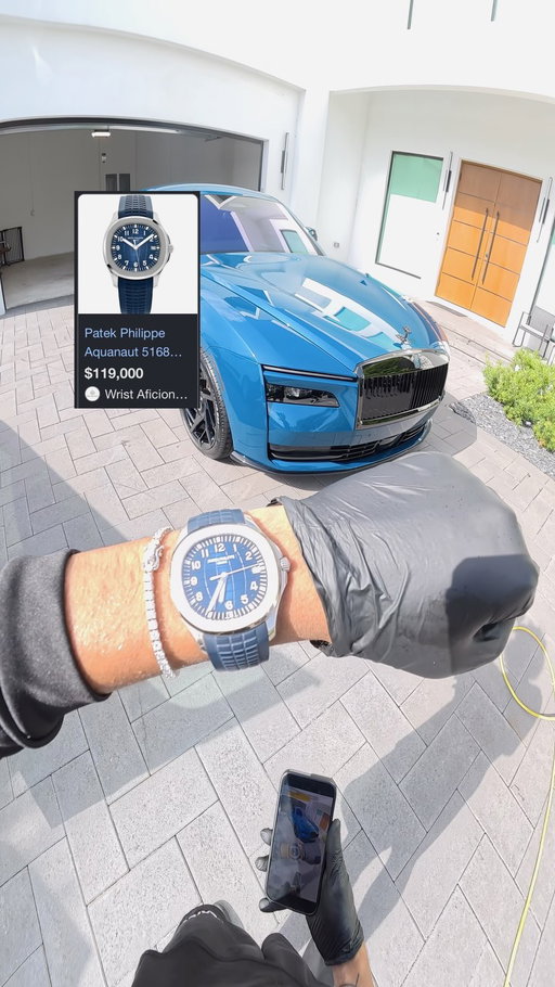 POV: Your client lets you wear his $120k Patek while you detail his Rolls-Royce… 💎

Looking for a mobile detailer in Palm Beach County? Check us out!

#detailing #cardetailing #autodetailing #exoticcars #rollsroyce