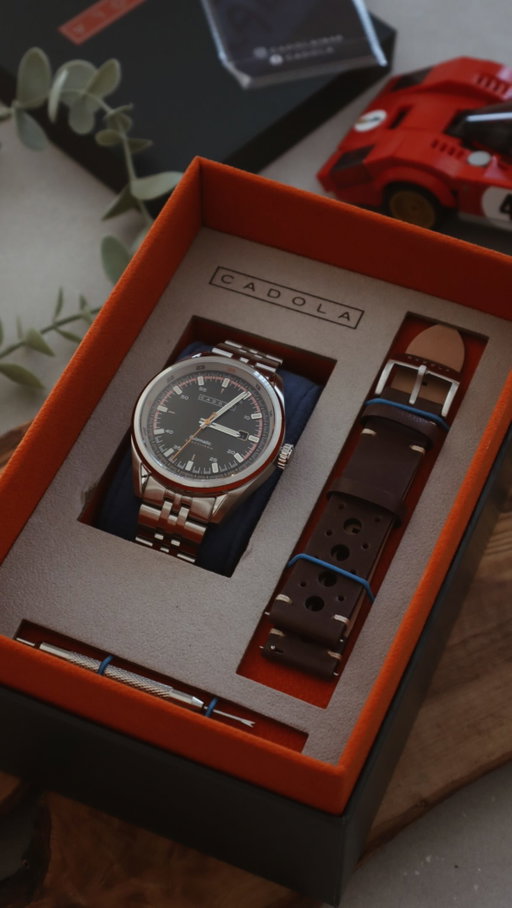 Some watches tell the time. Others tell a story.

Inspired by British watchmaking heritage, the @cadola1946 blends timeless design with craftsmanship that stands the test of time. From its refined detailing to its quality construction, every element reflects a commitment to tradition without losing its modern edge.

A watch built with purpose, made to be worn every day.