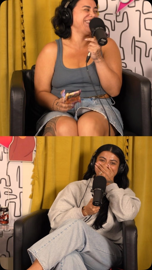 go ahead and gimme 10 🙂‍↕️

our newest episode is available everywhere you can listen to podcasts & the video version is on our YouTube channel!! 🥰