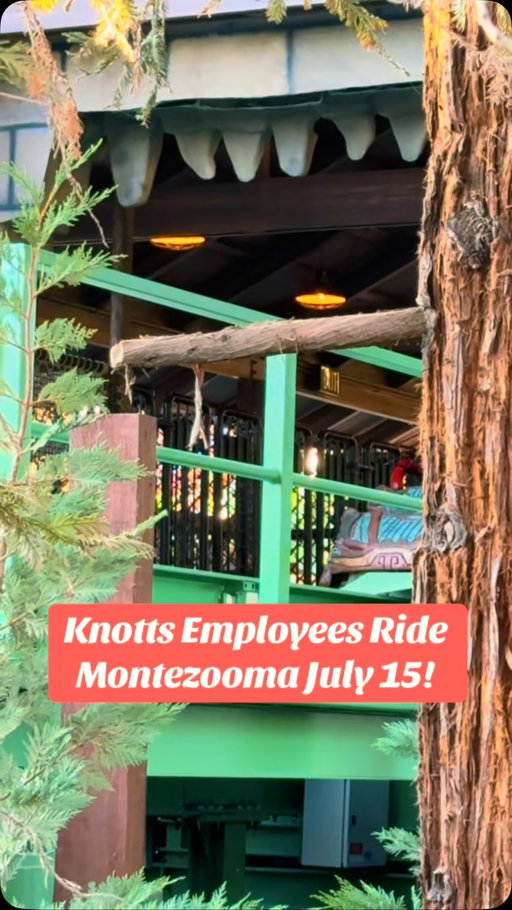 #knottsberryfarm  employees get to test out #montezooma on July 15th! #rollercoaster #themepark thank you to @adventurezwithdavid  for the footage! #annualpassholder