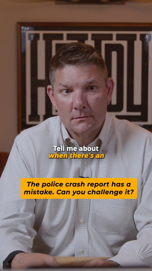 Your crash report matters - but it's not always set in stone.

If key facts were recorded incorrectly, speak with an attorney about your options. In the right circumstances, additional evidence can help clarify what actually happened.

The details matter.

#PersonalInjury #TexasLaw #CarAccident #CrashReport #WestTexas #LegalTips