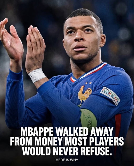 Reasons why Mbappe is 1 of 1 🐐 🔥 

Say what you want about him on the ball. Off it, he’s harder to argue with.

He refused to let the France shirt sell betting and fast food. He hid the beer logo on his own man-of-the-match trophies. He gives away every bonus France pays him — all of it to a children’s charity. And he built a foundation for kids from the same streets he grew up on.

Not everything worth respecting happens in 90 minutes.

Follow @ATHLETE for more 🔥 

#mbappe #worldcup #france