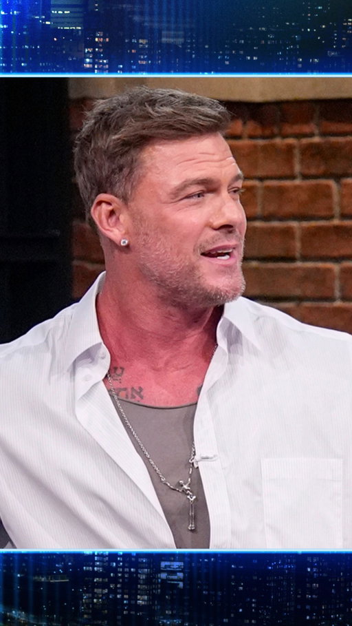 @alanritchson on trying to impress his kids with his film roles 😅
