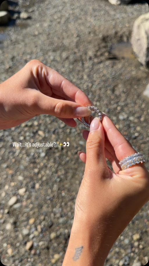The diamond eternity band that’s as practical as it is beautiful. 3.68 carats of diamonds, an adjustable fit, and endless ways to style it.

Luxury just got a little smarter. 

#lugarojewellers #diamonds #fyp #naturaldiamonds #luxury