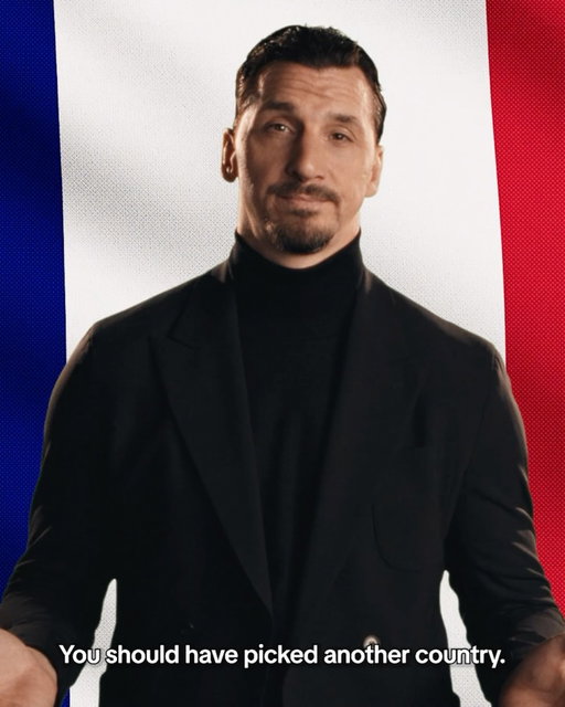 France brought the champagne. 
A shame they never got to pop it. 
Au revoir. #PickTheChamp 

@zlatan