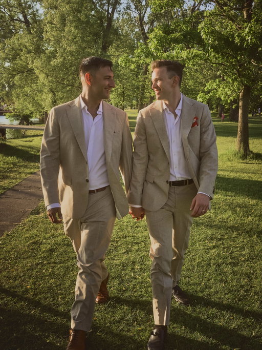Over 1 month later and we are still reeling from this incredible day! We are so grateful for all the loved ones who showed up for us. The love was felt, the vibes were immaculate, and we couldn’t have asked for a more perfect wedding celebration! 🥹💕✨🌈
.
Photos by the incomparable @sameshanedifferentday. He’s absolutely the best of the best and we couldn’t be happier. HIRE HIM 🙌🙌
.
Big thanks to @insta.mitch who planned everything and dealt with all our crazy demands. Also to @sophiejones, @red.farrow  and @___c.mac who absolutely killed it and kept us dancing all night long! Truly couldn’t have done it without you 🙏🙏
.
.
.
#gaywedding #torontoislandyachtclub #electricgardenparty #summerwedding #torontosummer