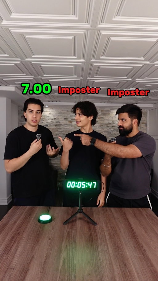 Insane Double Imposter Timer Round 🤣 #imposter #timer #games #fyp