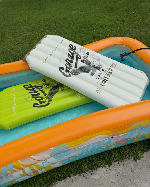 GIVEAWAY: Fresh off the raft tree we have 30 of these ready to go to new pools! All American Summer continues. 

Enter to win ONE Garage Beer inflatable pool float:
1) Follow @drinkgaragebeer
2) Tag a friend in the comments 

Giveaway ends 7/28 at 12:00 pm EST. Must be 21+ to enter
