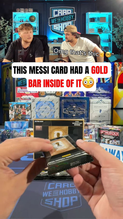 They went ALL OUT for this Messi card🤯🔥 

#soccercards #paniniamerica #FIFAWorldCup #whodoyoucollect #footballcards #sportscards #cardpull #lionelmessi #messi #argentina #cardcollector