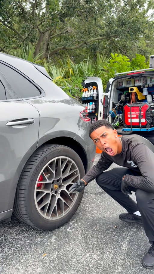 Dirty Porsche ? No problem 😈 

Watch me & @rjdetailedit tag team on this beautiful Porsche Cayenne to bring it back to life. 

This vehicle received a full decontamination exterior detail & full interior scrub down. 🔥

Book your next detail with us today 📲

#fyp#detailing#palmbeach#broward