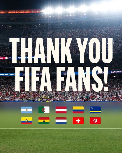 Thank you to everyone who helped make Kansas City such a special place to be during the FIFA World Cup ❤️ 

We hope to see you again!