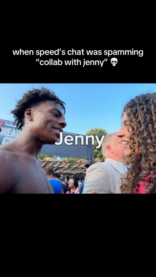 “who is jenny” 😭💔 @ishowspeed