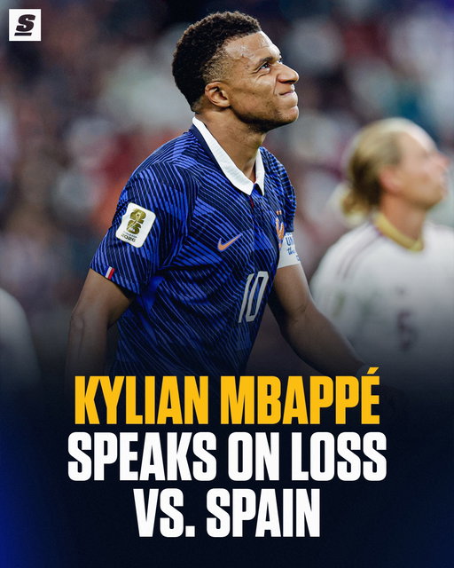 Kylian Mbappé spoke candidly following France’s loss in the World Cup semifinal 🗣️
[h/t @fabriziorom]