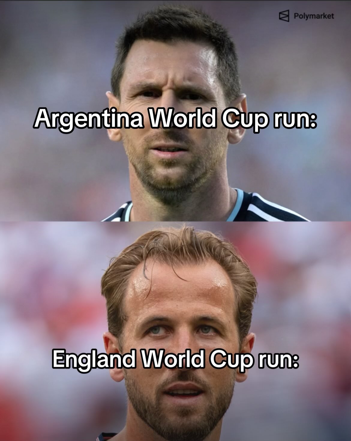 Tomorrow is a great day to have twitter. Let’s hope England don’t loose in penalties. Tomorrow the world hops in the DeLorean back to 1986 where Argentina beat England in some fashion. 

Can Lionel Messi do it vs Dan Burn on Martin Luther King jr Drive? People will talk about Englands team, how it’s better and hungrier and we should. England have been in some sticky situations in the knockout rounds and every time somebody has stepped up. The team are playing for each other, Tuchel’s German accent is getting through to this squad full of phenoms.  England are much taller have more threats and shit off the set piece and Deccas can whip one in. England have  had tougher opposition better players position by position, and a feeling that its wide open since France lost. Spain look good I’m saying England don’t have Messi.

The team with the most to gain, the player with the least to loose is messi and Argentina. If they can repeat history, if Messi can deliver, at 39, vs England …. WHY THIS GAME WAS NOT IN MEXICO? it’s a real shame. The stage is set for Messi, the world is watching, Maradona is watching from heaven. We agonizingly await an eventual finale. Despite the level of competition they have also struggled, extra time and down late. Somehow someway they seem to be too fit and stuck in for the opposition. 
Spain await, a date in New Yoooork
Spain await, a date iiin NewYOoork! 
The steaks are getting pricy 
Madueke’s playing nicey 
And Dan is putting Messi on a fork

Who’s winning?