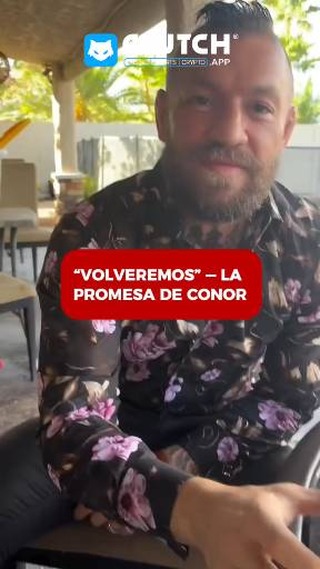 ¡El primer video de Conor McGregor tras su pelea contra Max Holloway!
