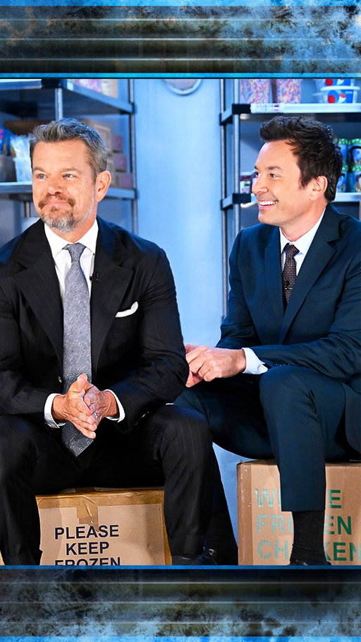 Matt Damon & Jimmy get some things off their chests in Freezer Secrets 🧊 #FallonTonight