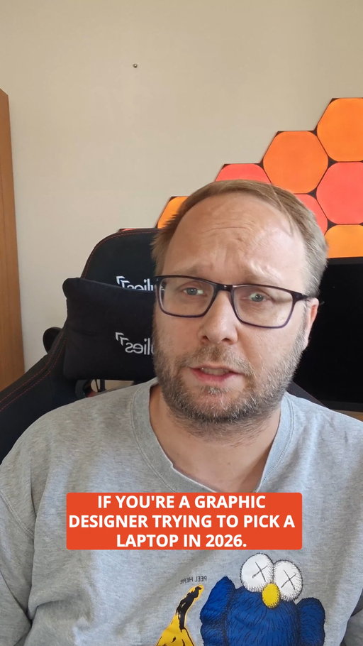 Which three laptops do we recommend to graphic designers? #apple #windows #laptoprecommendations #productreview #graphicdesign