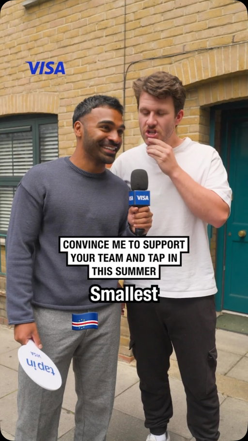 Sometimes all it takes is one good pitch to win over a new fan 😂⚽

We asked the public with @visauk who they have been supporting this summer… with some very convincing sales pitches 😂

Who had the best argument? 👀