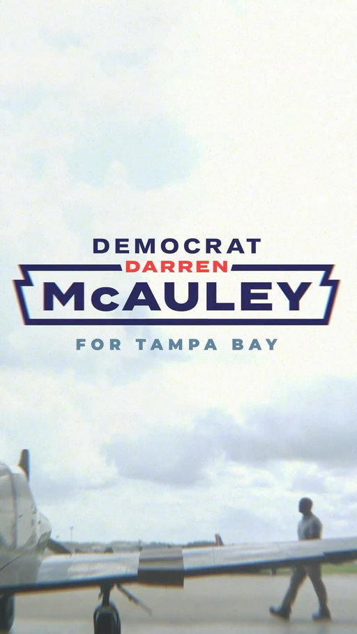 Even after more than 400 combat flight hours, there’s still nothing like being up in the air. But more importantly, I hope our new ad sheds light on what happens when one family holds a congressional seat for more than four decades.

Gus Bilirakis has turned his back on everyday Floridians, choosing instead to side with the corporate donors he’s cozied up to over nearly 20 years in Washington.

He voted to cut Social Security, Medicare and Medicaid. He voted for reckless tariffs and the disastrous war in Iran that are driving up prices — all while voting for tax giveaways to the richest corporations in America.

Tampa Bay deserves better.
