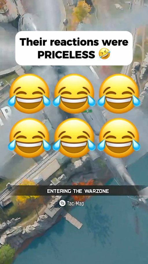 Their reactions were PRICELESS 🤣 #warzone #cod #callofduty #gaming
