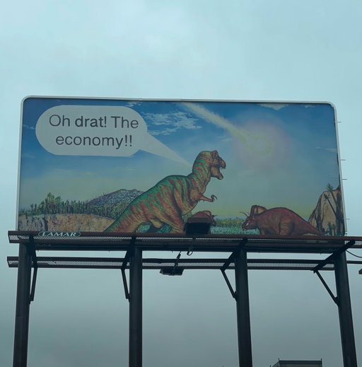 Billboard seen in Tulsa, OK.