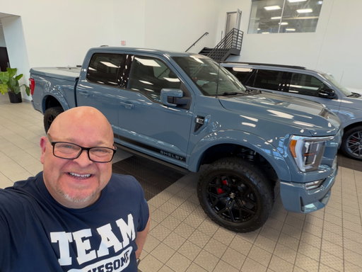 I’m the new owner of a Shelby F150 in Area 51 Blue!!!! Thanks you Crossroads Ford of Apex!