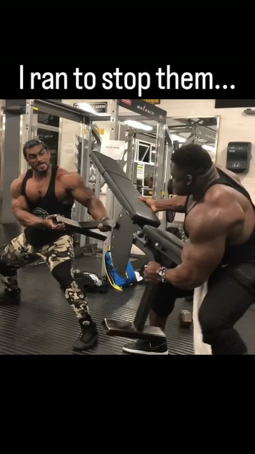 Gym Owner VS World Champs @sangram_chougule_official & @blessing_awodibu Comment Who wins? ⬇️