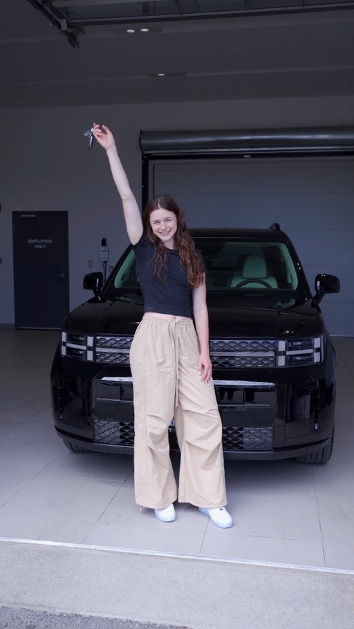 Come with @sylaswords , college basketball star and 2024 Olympian, as she finds her new ride at Sudbury Hyundai. 🚘✨

From the no-pressure experience to a test drive and checking out her options, the Santa Fe was an easy choice. Now she's ready for game days, road trips, and everything in between.

Big goals deserve a vehicle that's ready for every road ahead. 🇨🇦🏀🚙✨

#SudburyHyundai #athletesponsor #HyundaiSantaFe