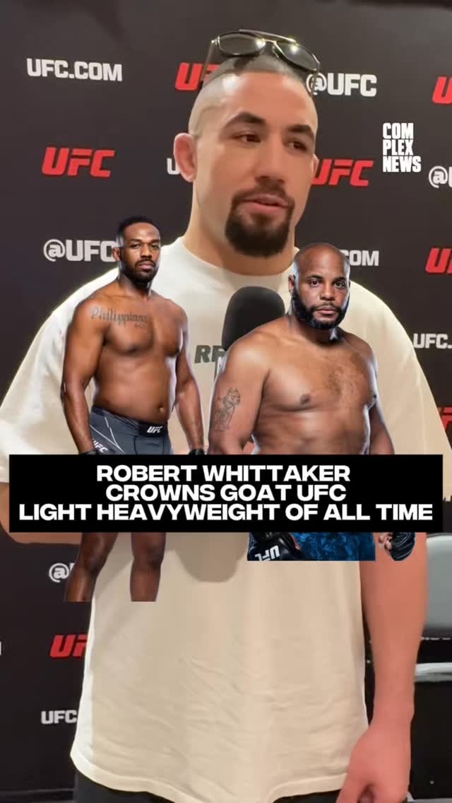 @robwhittakermma had his debut fight at LHW at UFC 329, but who’s the 🐐of the division?