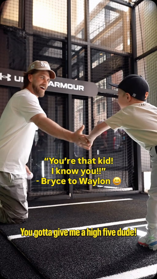 “You BANG, dude!” Bryce is tapped in with the Garage Ball MVP 🏆