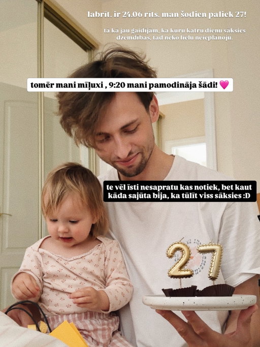 jūs jau redzat cik bieži pieminu vārdu - PATI!😀🫣 tas izsaka visu. Es tik ļoti lepojos un esmu pateicīga, ka man un mums tas izdevās!🥹😭 gribu pateikt, ka mentāli ļoti šoreiz centos gatavoties. un vislielākais atbalsts un tāda skaidrība par visu ko un kā gribu atnāca klausoties @miilotava kursus!!!! tik ļoti man palīdzēja saprast ko un kā vēlos. ka neviens nedara man pāri, bet tas ir manas pašas ķermenis kas caur sāpēm man atnesīs lielāko balvu - veselu bērniņu!🩵 no visas sirds varu ieteikt Sanitu un viņas kursu @miilotava 🩷 kā arī mana fenomenālā daktere - Dina Ceple @starkaligzda. nav komentāru par to ko viņa izdarīja, visa pateicība viņai par šo piedzīvojumu kopā! es esmu pārliecināta, ka ja manās dzemdībās blakus nebūtu viņa - viss būtu izvērties pavisam citādāk. 🥹 tieši trīs nedēļas jau esam visi kopā un es esmu laimīga, ka šis viss ir garām 😀🫣 priekšā jauni piedzīvojumi un pārdzīvojumi, bet es esmu divu bērnu mamma. laimīga! #dzemdībustāsti #dzemdības