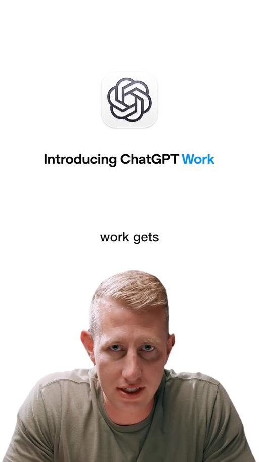 The biggest shift in AI isn't getting better answers, it's getting real work done. Here's how I'm using ChatGPT Work to save hours on research.

ChatGPT Work is available today in ChatGPT on web and mobile for Pro, Enterprise, and Edu, with Plus and Business rolling out over the next few days. In the ChatGPT desktop app, Chat, Work, and Codex are available on every plan, including Free, and is available globally to download on Windows and Mac.

@ChatGPT #ChatGPT_Partner