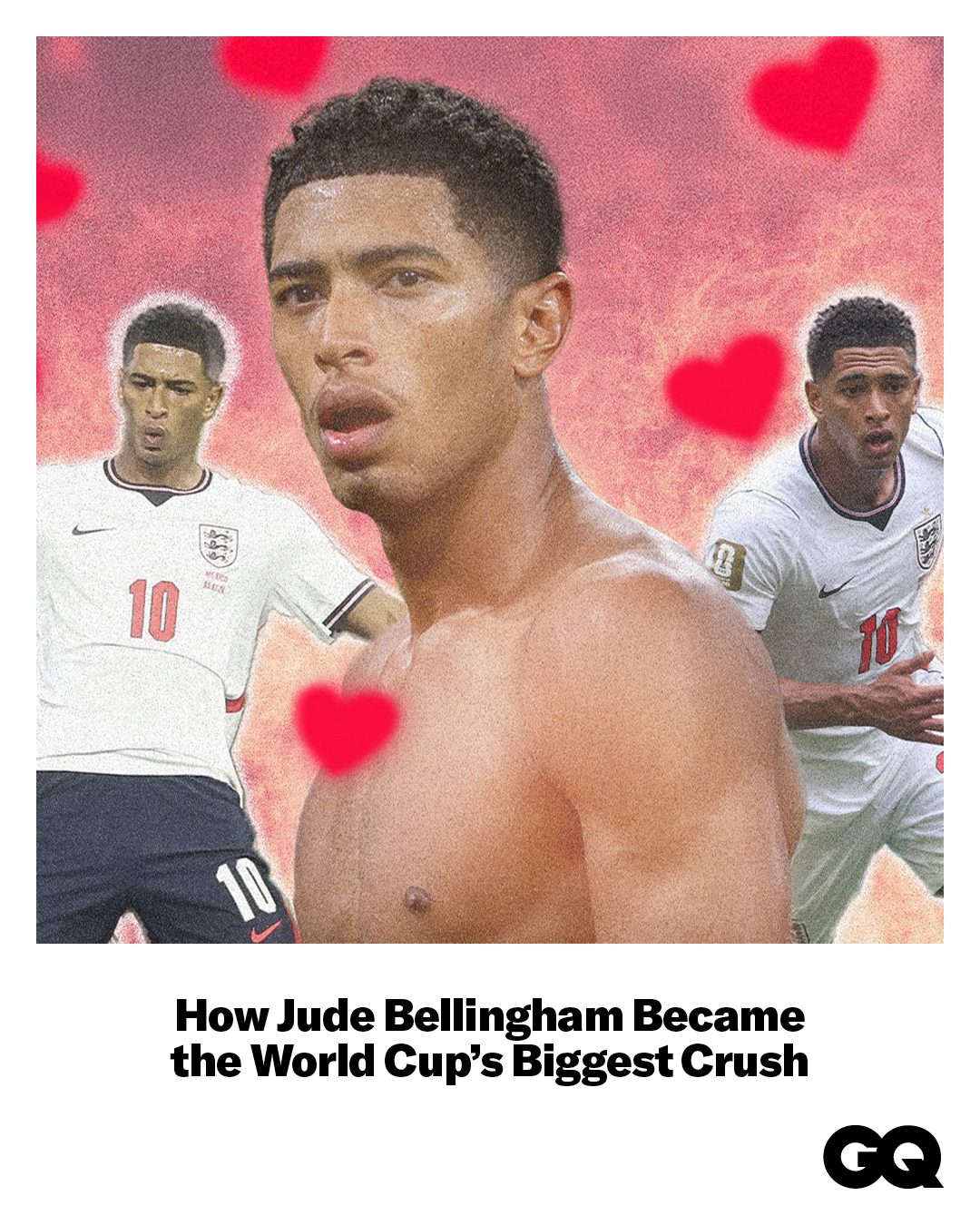 Jude Bellingham is on a mythical, record-breaking run at this year’s World Cup. That is not the point of this story.

Ever since the England team landed in America on June 1, the Bellingham thirst has grown and grown. He picked up almost one million followers in the 24 hours after each of the last two England matches, and his name is one of the top 30 trending hashtags in America on TikTok. “Is Jude Bellingham my husband?” is the fastest-rising search term related to his name on Google in the US.

So, why Jude? And why now? At the link in bio, @rebeccahadleydolan goes the serious new fandom surrounding England’s star player.