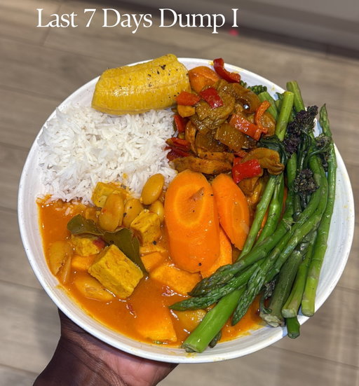 Rice w/ tempeh and butter bean curry, mushroom and peppers on the side with steamed greens, plantain and sautéed carrots.

Leg day is the best day imo 

90s swag 

Best part of taking out the 4 strand twists 〰️〰️

Puff puff is an extreme sport to make but it’s worth it 

Breakfast in heavy rotation. Shredded mushrooms & tofu 😮‍💨 

The best bubble tea imo 

Never fails me 

My go-to store bought shake

Sensation finish. Tastes as good as it looked 

Stretch yourself before you wreck yourself 

Nothing like a summer midday 8k 🌞

Espresso afternoons☕️ 

37 degrees but I’m not complaining 

No words needed 🥹🐈