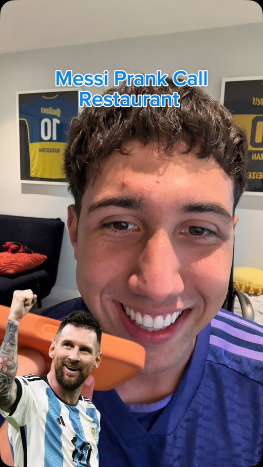 Dale ARGENTINA ! 🇦🇷⚽️

#messi #prank #worldcup #football #reels