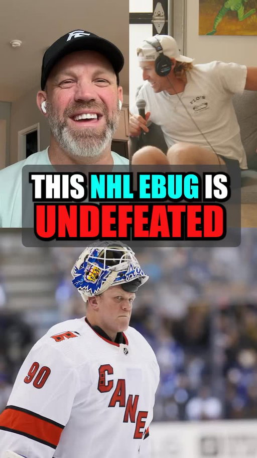 One of the coolest moments in NHL history 🥅