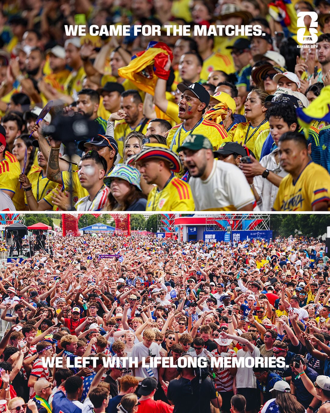 The World called, Kansas City answered.

#FIFAFanFestival #WeAreKansasCity #WeAre26 #FIFAWorldCup