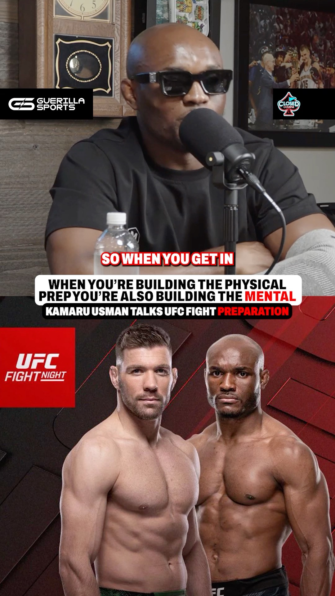 Kamaru Usman is fighting on the main card this weekend vs. Dricus du Plessis. The physical prep is crucial to success, but the mental game matters most when it comes time for the fight.

Who’s taking home the victory in the main card this weekend??? @usman84kg   #ufc #ufcfightnight #ufcmaincard #kamaruusman #dricusduplessis